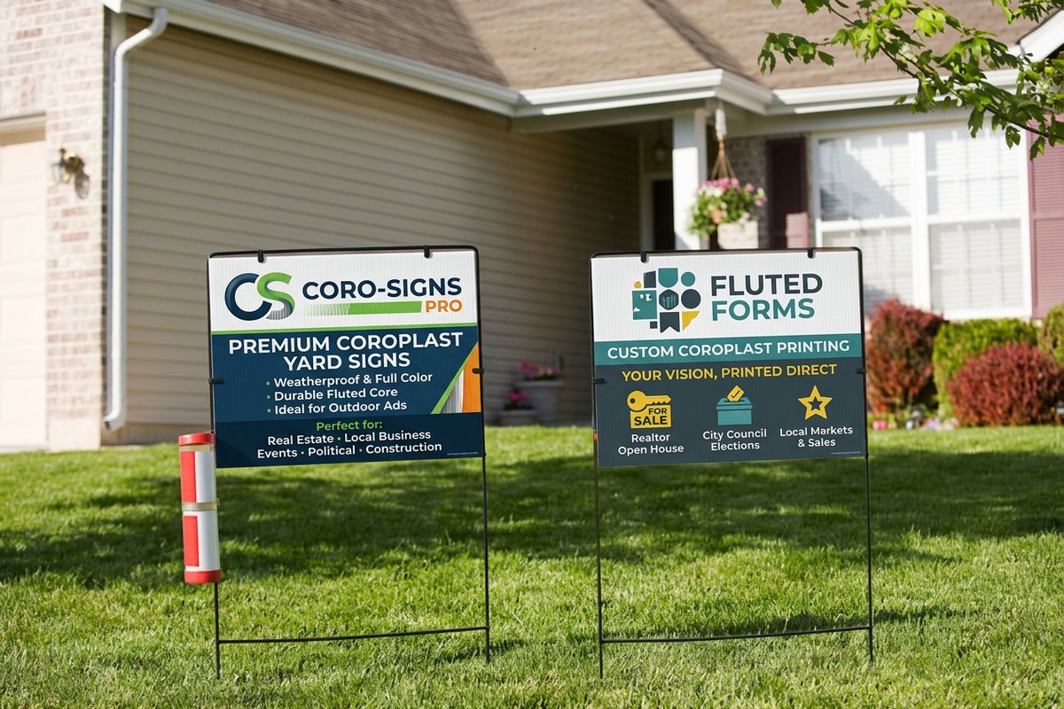 coroplast printing - new_product by 4OVER4