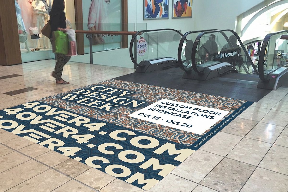 Custom Floor Decals 4 - 4OVER4