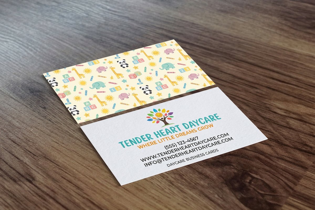 Daycare Business Cards
