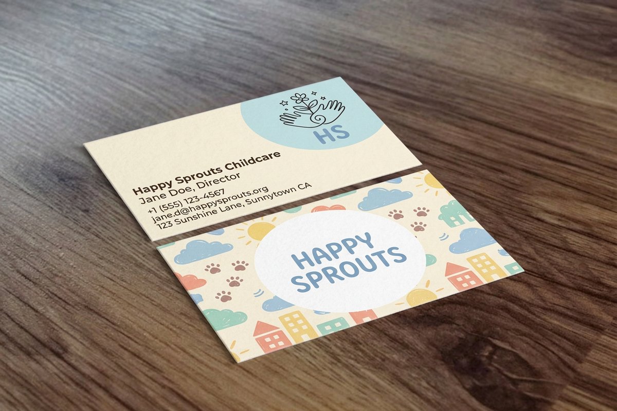 Daycare Business Cards