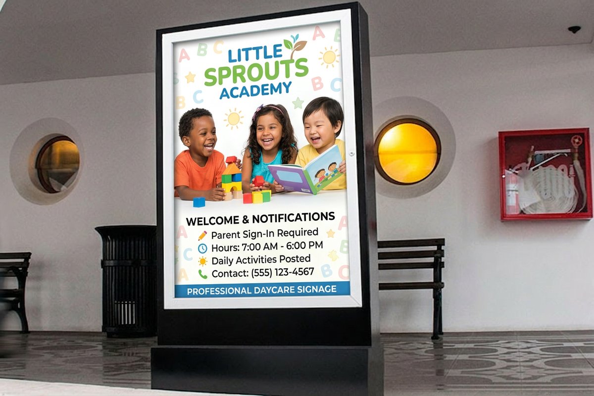 Daycare Signs 2 - 4OVER4