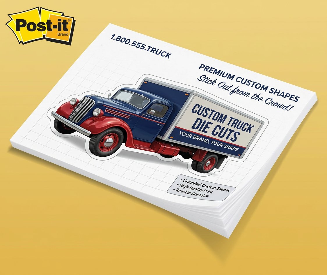 Die-Cut Post-Its