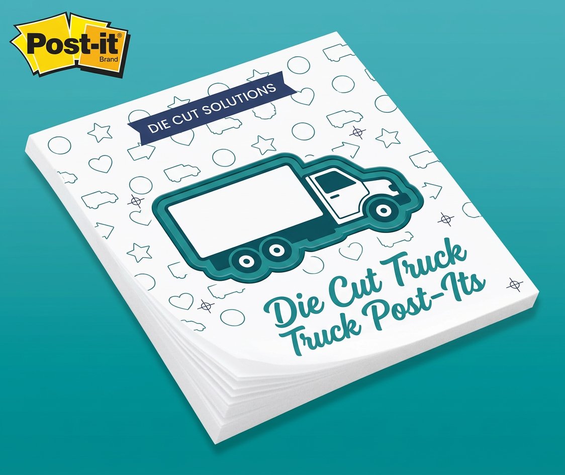 Die-Cut Post-Its