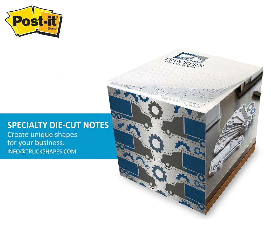 Die-Cut Post-Its
