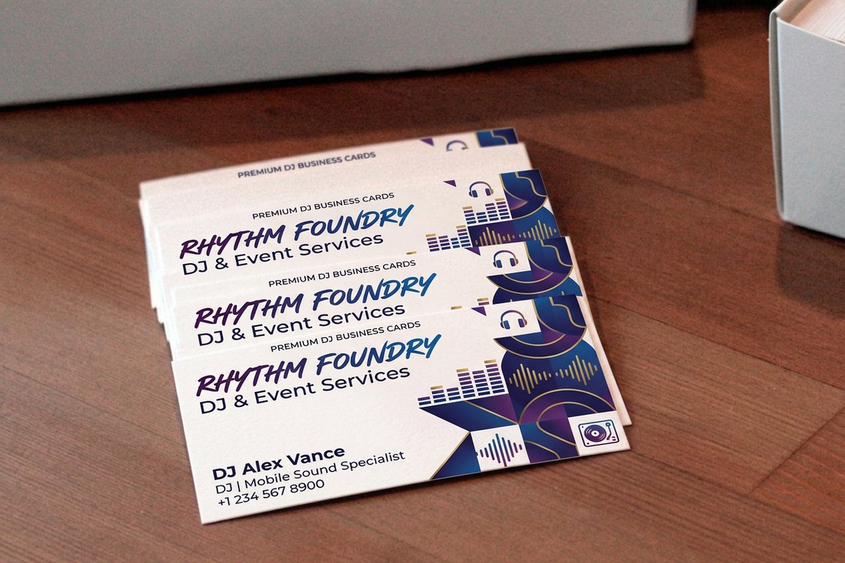 DJ Business Cards