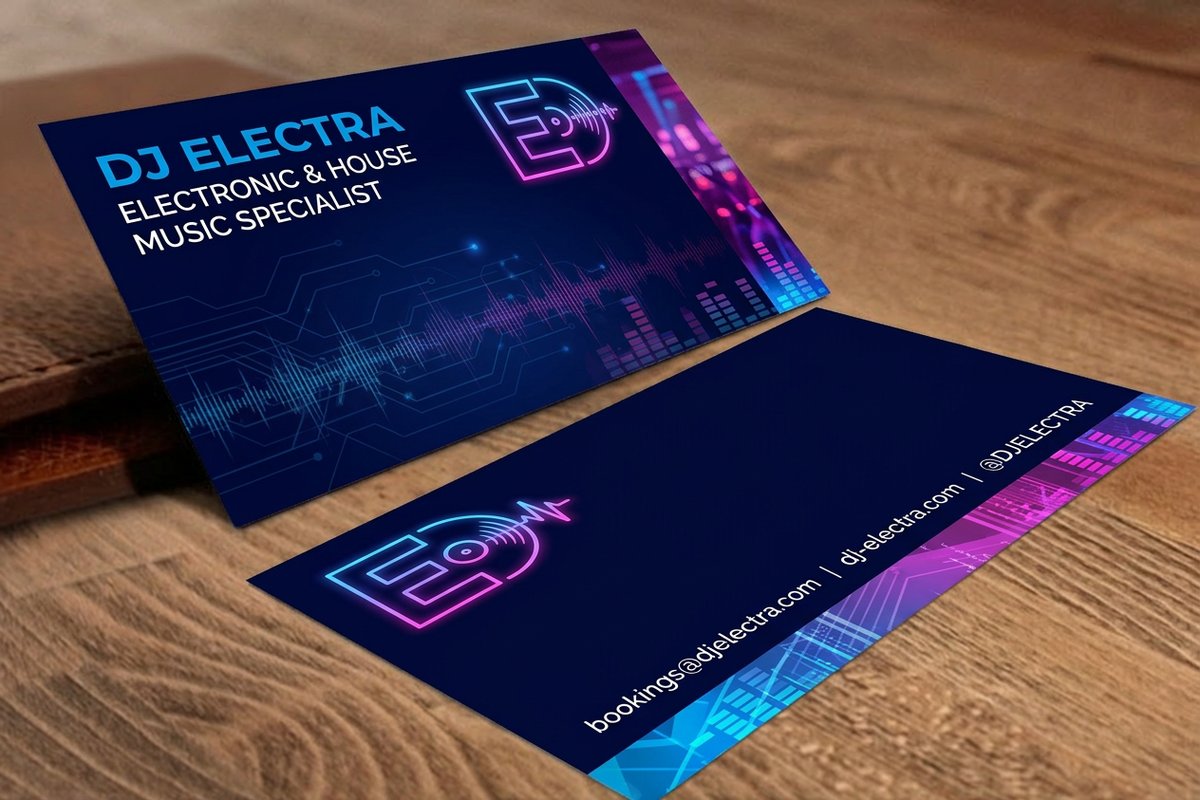 DJ Business Cards
