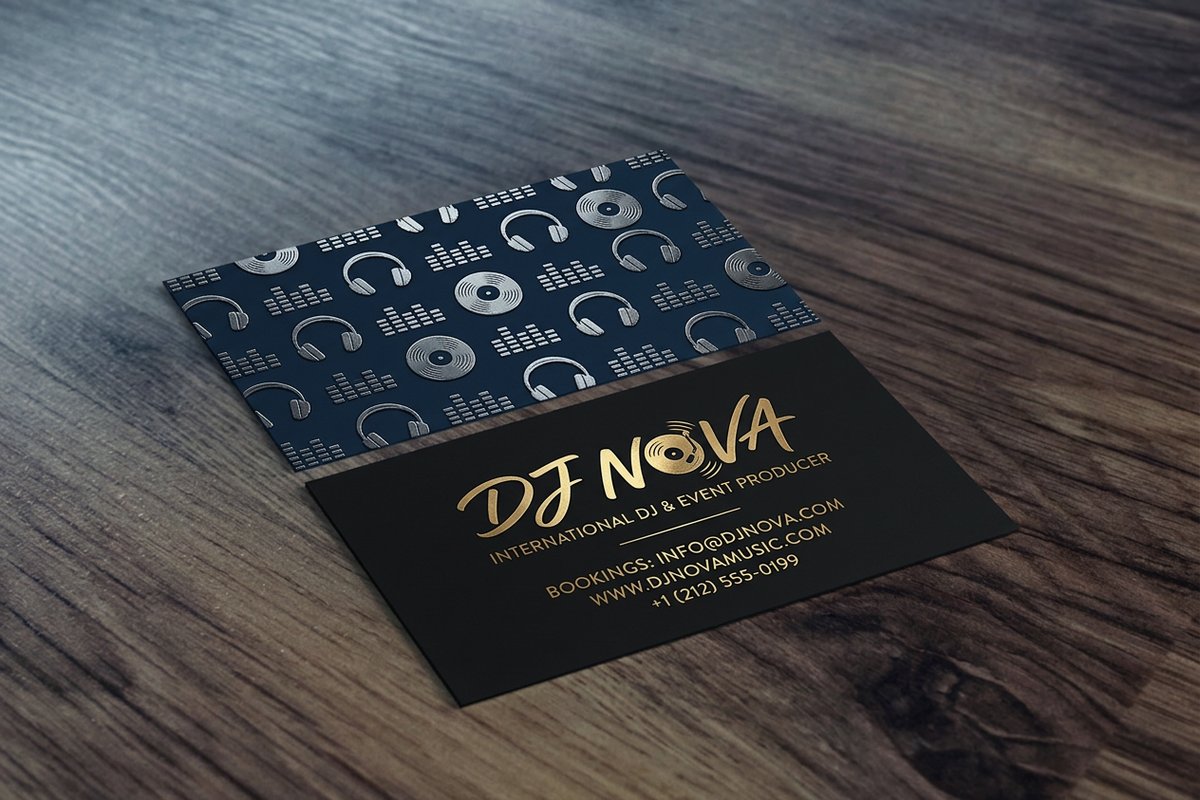 DJ Business Cards