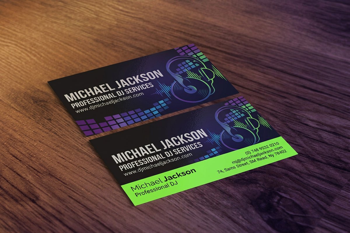 DJ Business Cards
