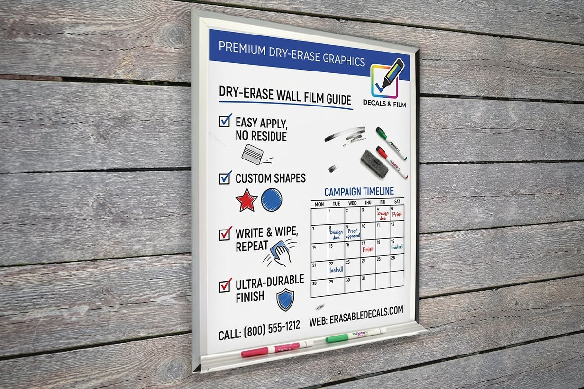 Dry Erase Wall Graphics