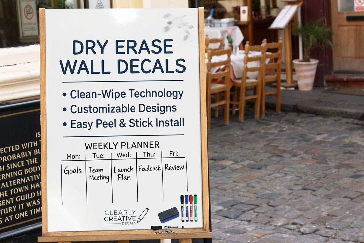 Dry Erase Wall Graphics 4 - 4OVER4