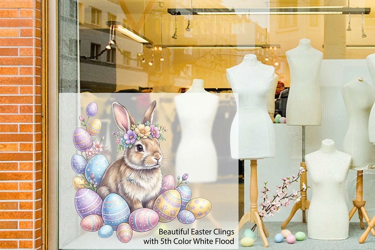 Easter Window Clings