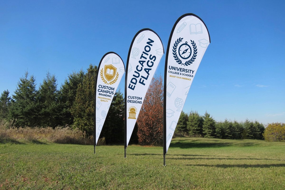 Education Flags 3 - 4OVER4