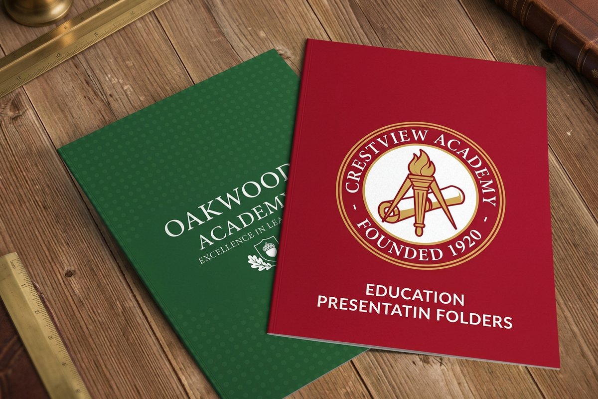 Education Presentation Folders 2 - 4OVER4