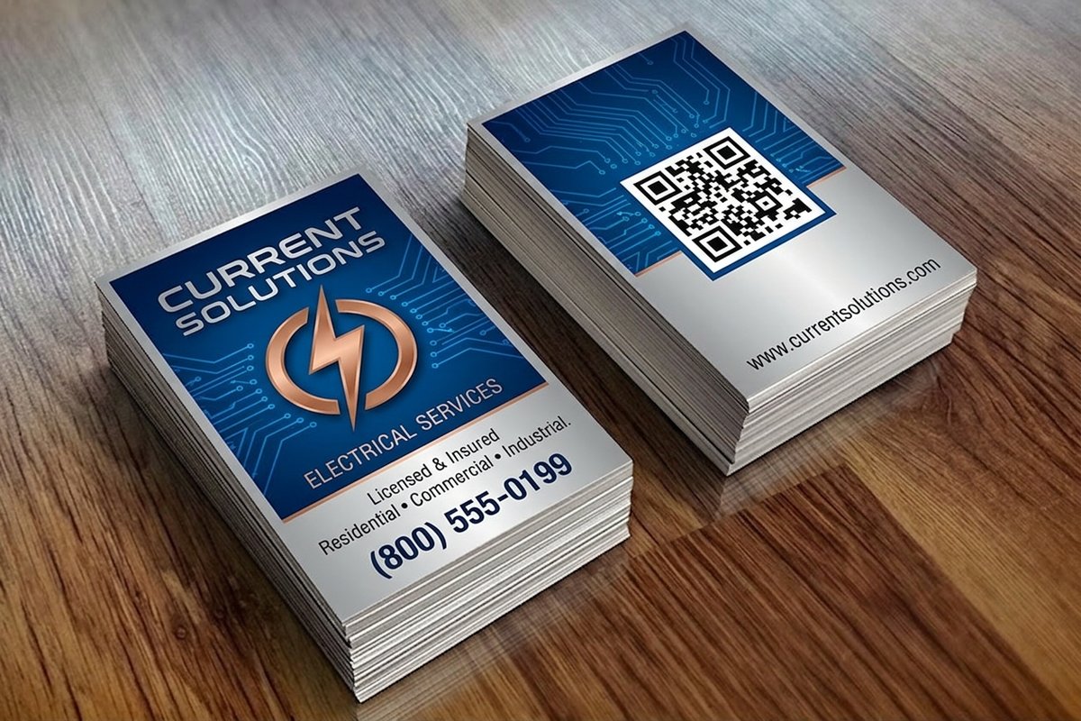 Electrician Business Cards