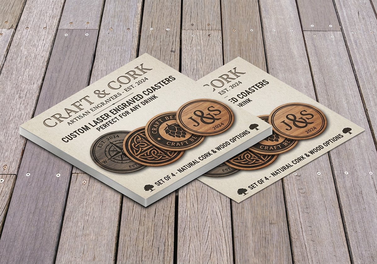 Engraved Drink Coasters