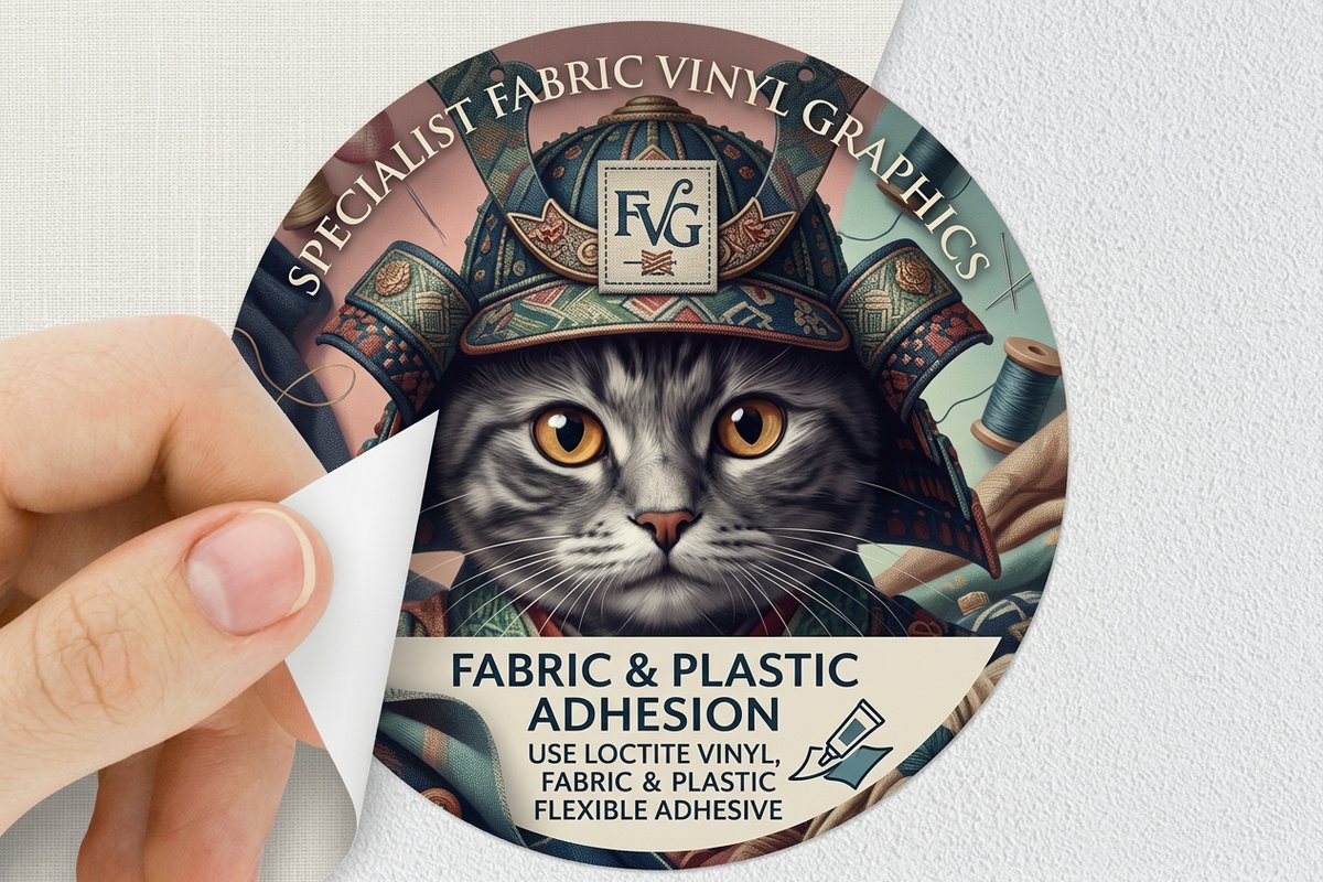 Fabric Vinyl Graphics 1 - 4OVER4
