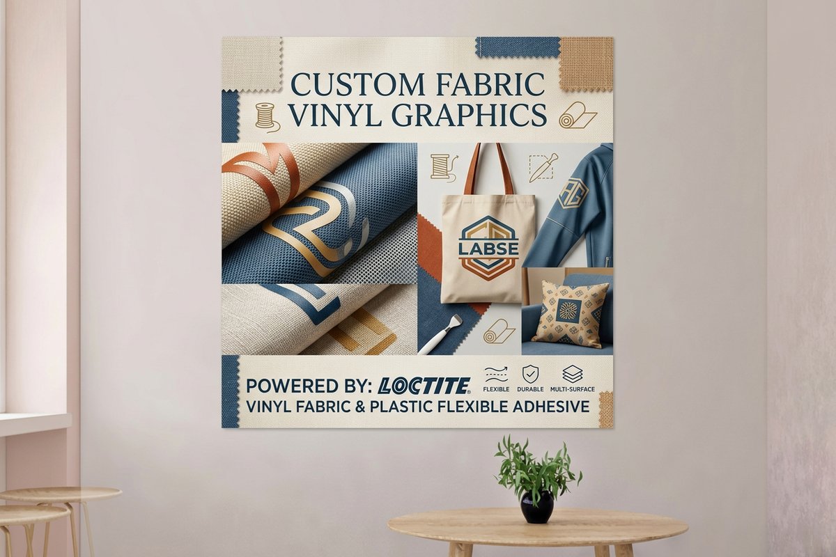 Fabric Vinyl Graphics 3 - 4OVER4