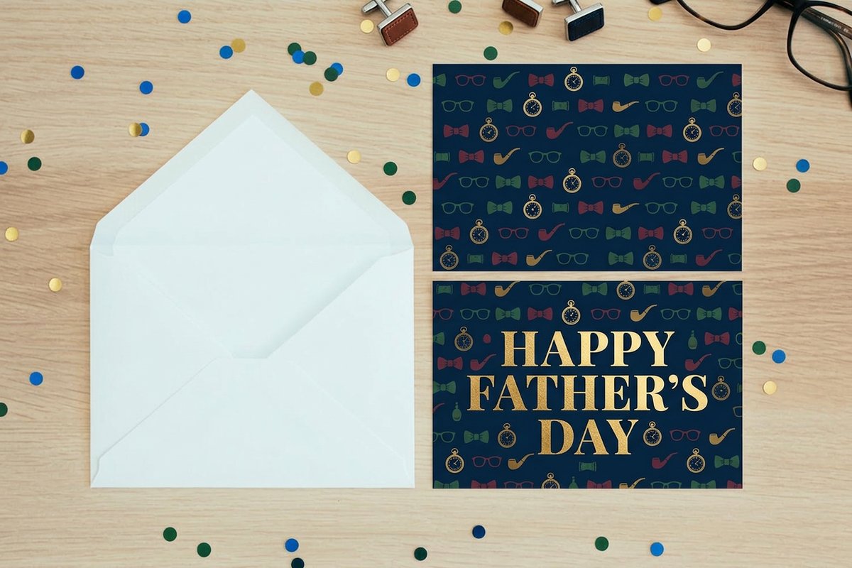 Fathers Day Postcards 2 - 4OVER4