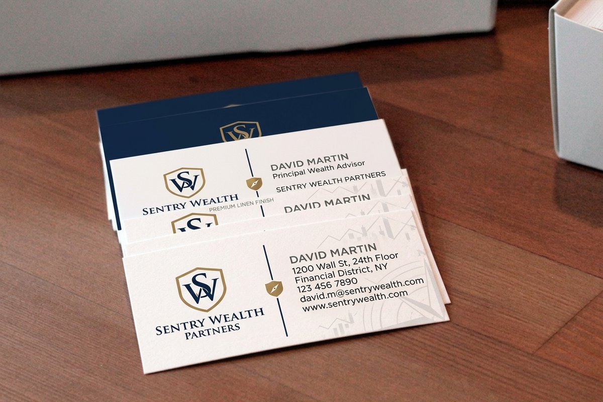 Financial Advisor Business Cards