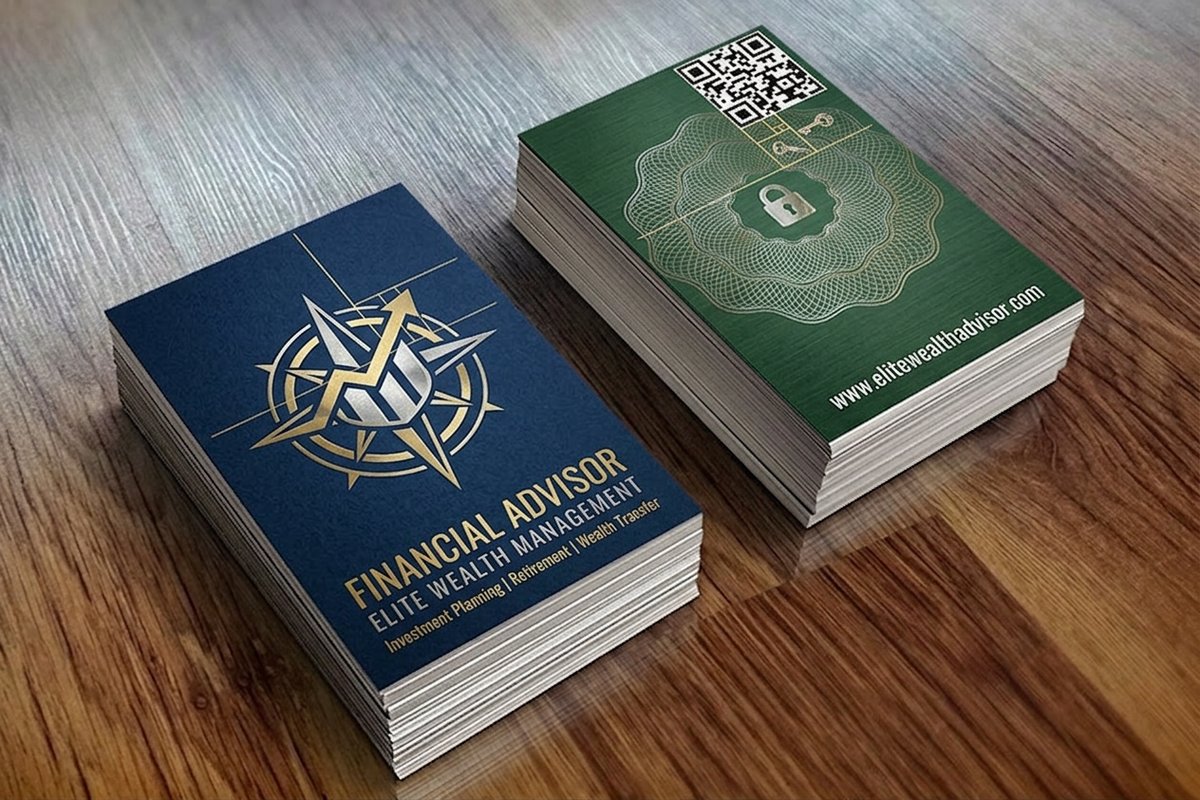 Financial Advisor Business Cards