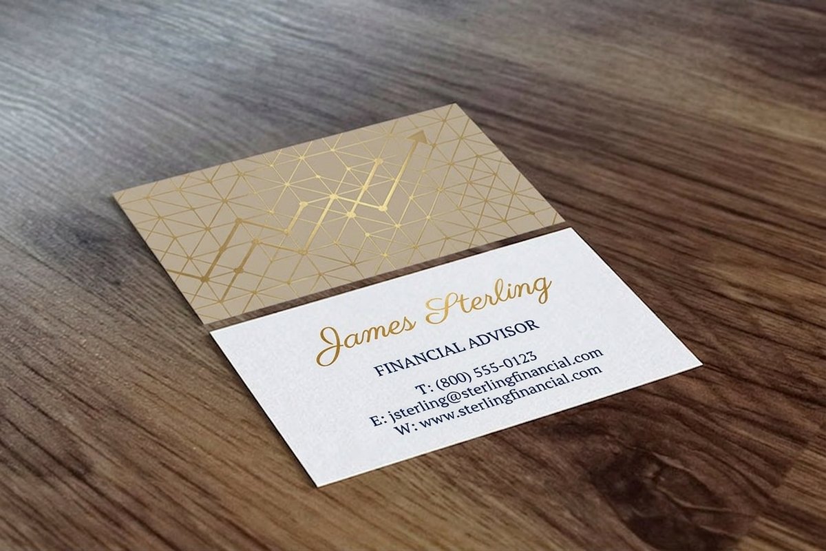 Financial Advisor Business Cards