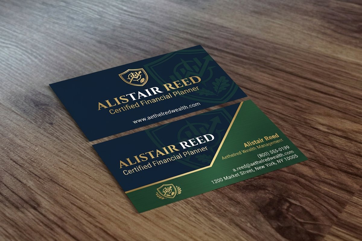Financial Advisor Business Cards