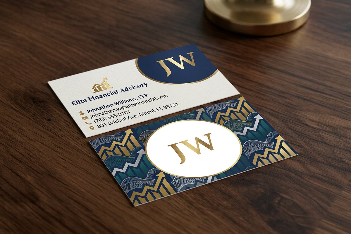 Financial Business Cards