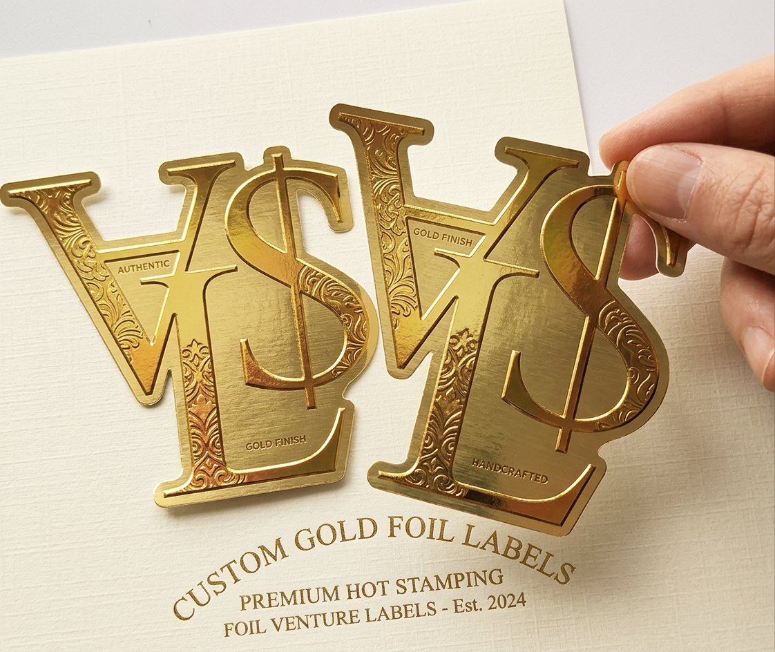 Foil Labels 1 - 4OVER4