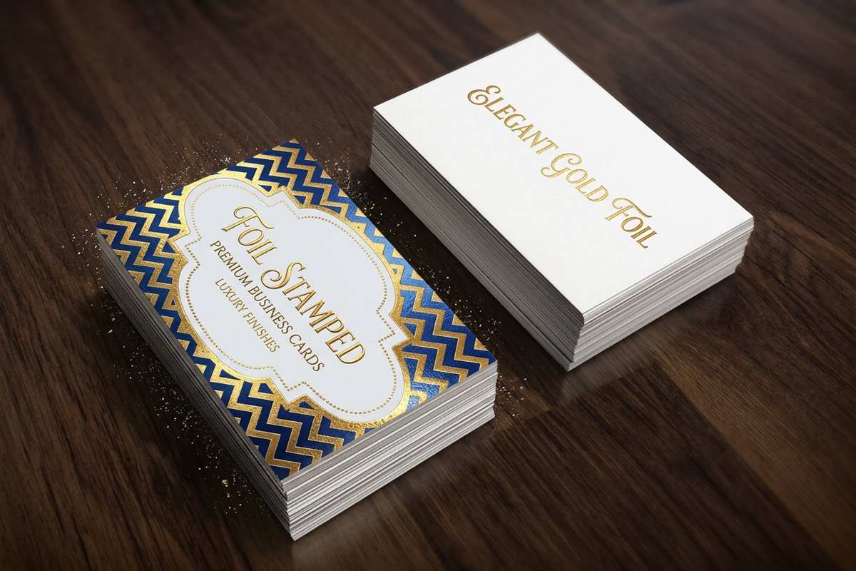 Foil Stamped Business Cards