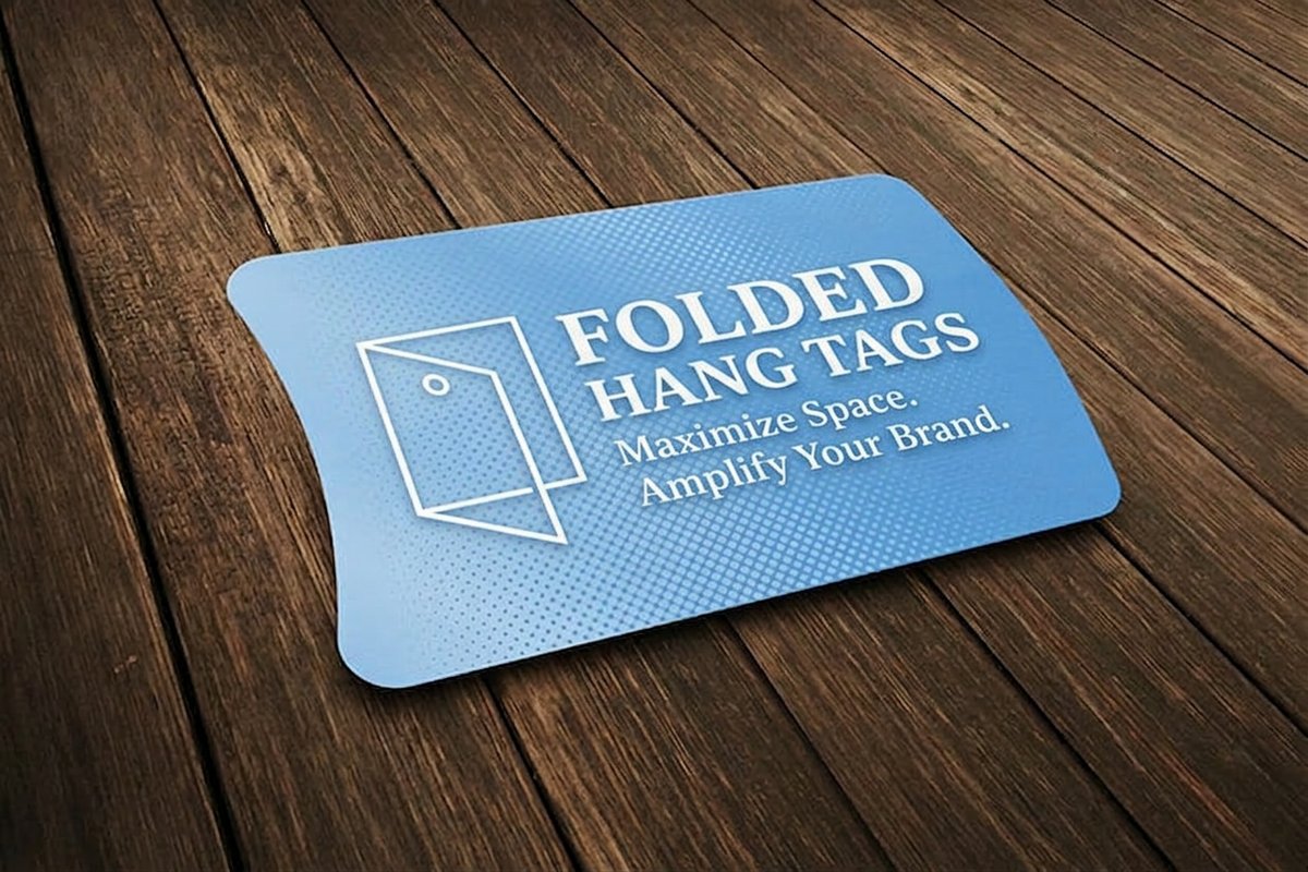 Folded Hang Tags