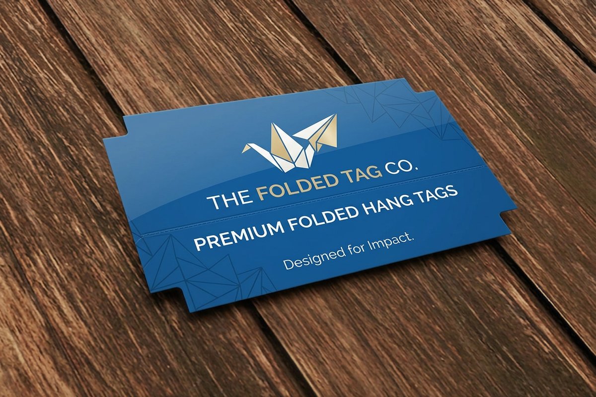 Folded Hang Tags 5 - 4OVER4