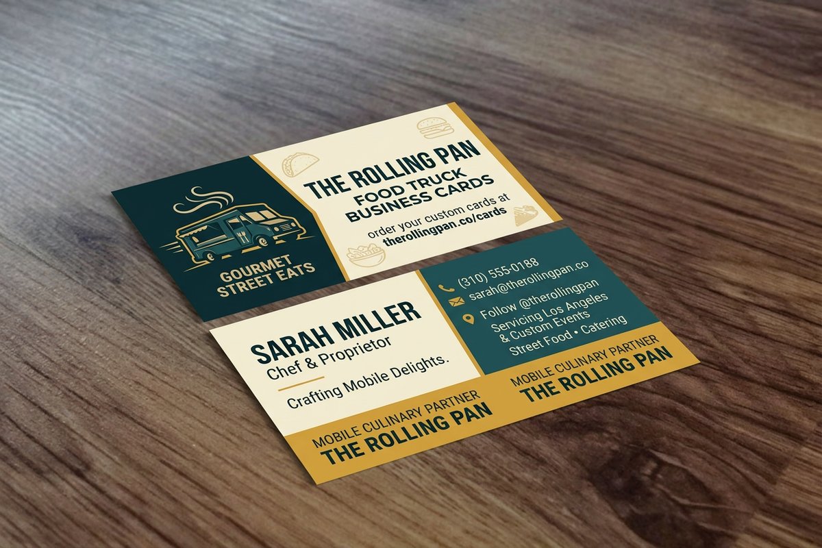 Custom food truck printing - new_product 3 by 4OVER4