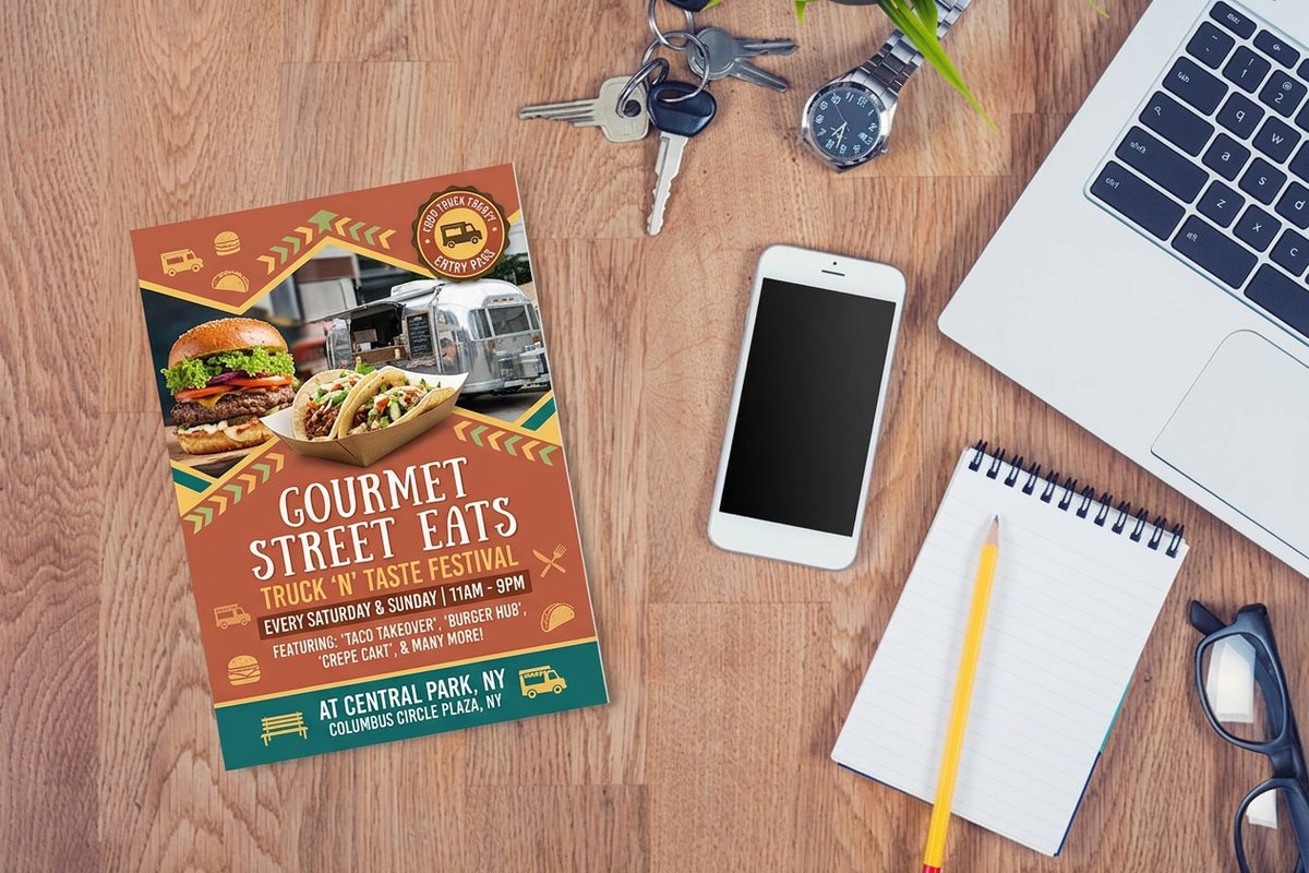 Food Truck Printing | Custom Printing | 4OVER4