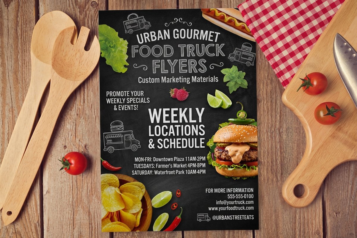 Food Truck Flyers