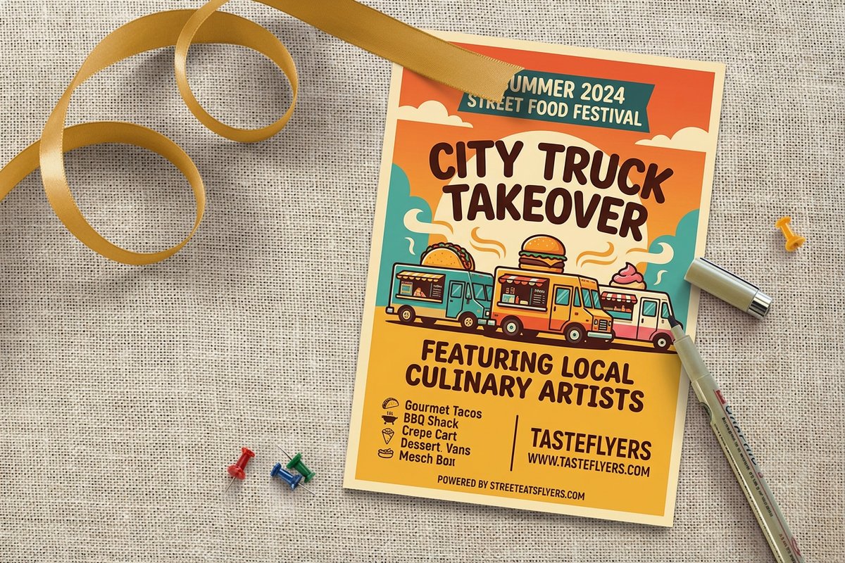 Food Truck Flyers