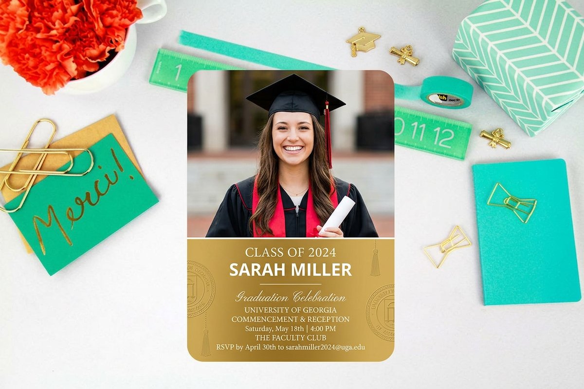 Graduation Invitations 1 - 4OVER4