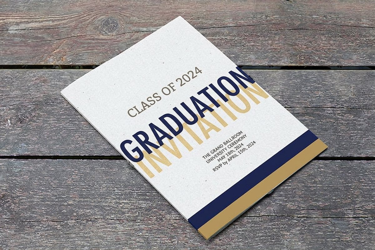 Graduation Invitations 3 - 4OVER4