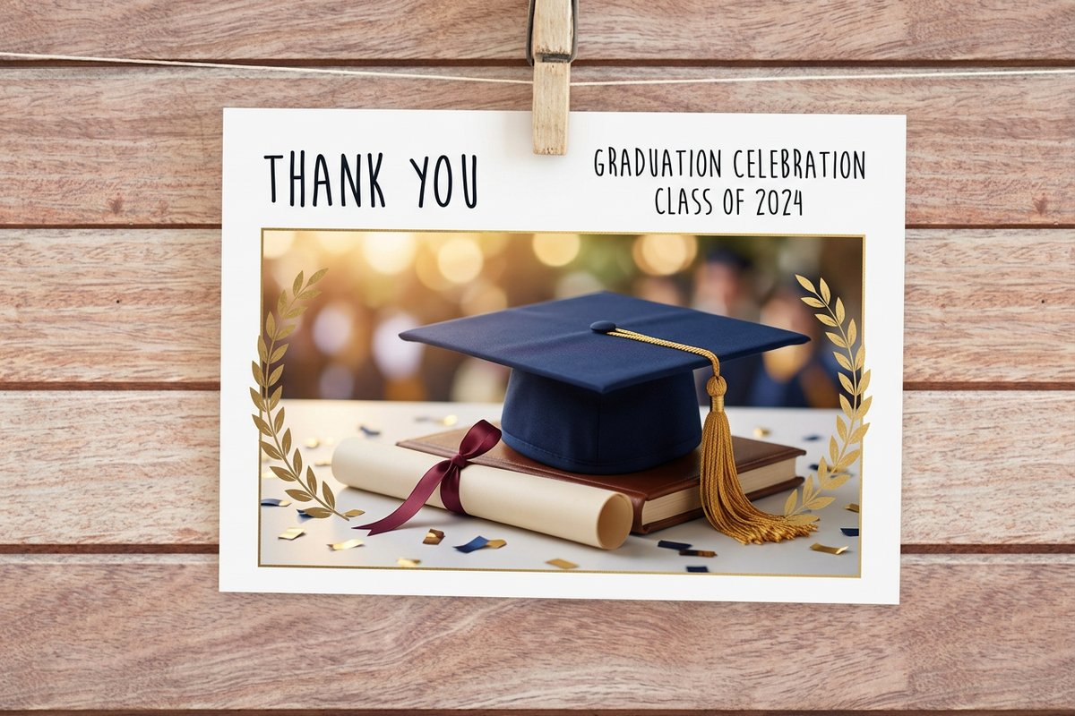 Graduation Thank You Cards 2 - 4OVER4