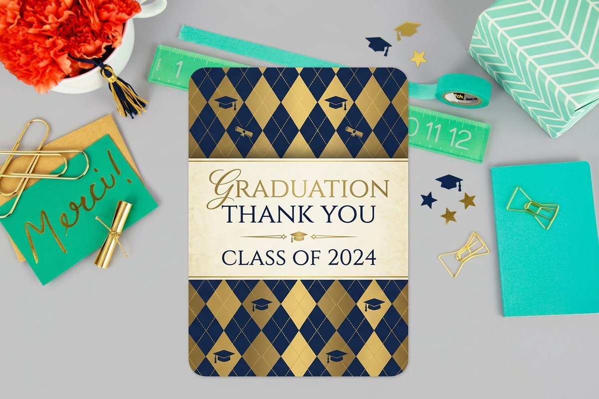 Graduation Thank You Cards 3 - 4OVER4
