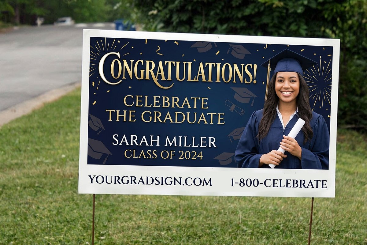 Graduation Yard Signs