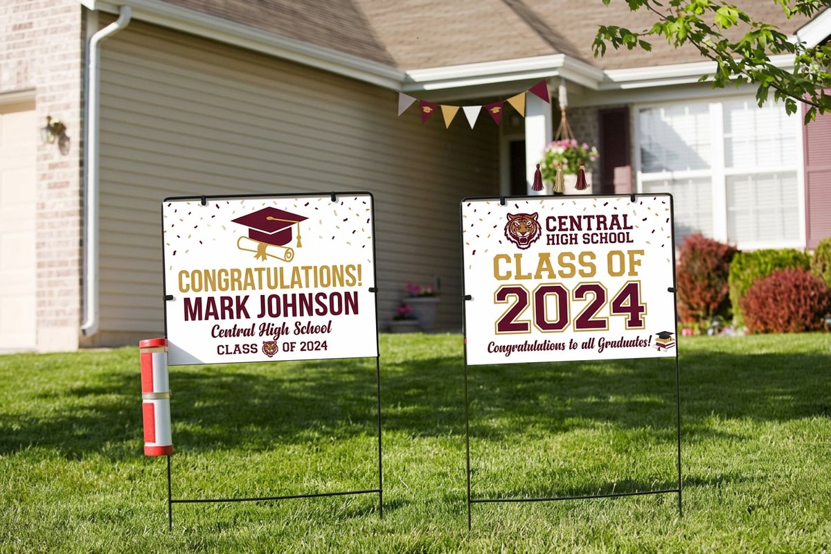 Graduation Yard Signs