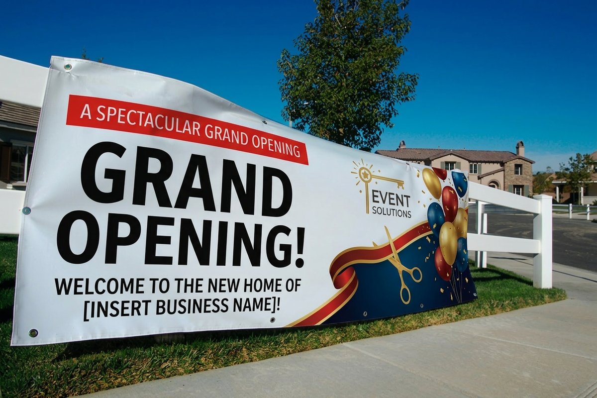 Grand Opening Banners