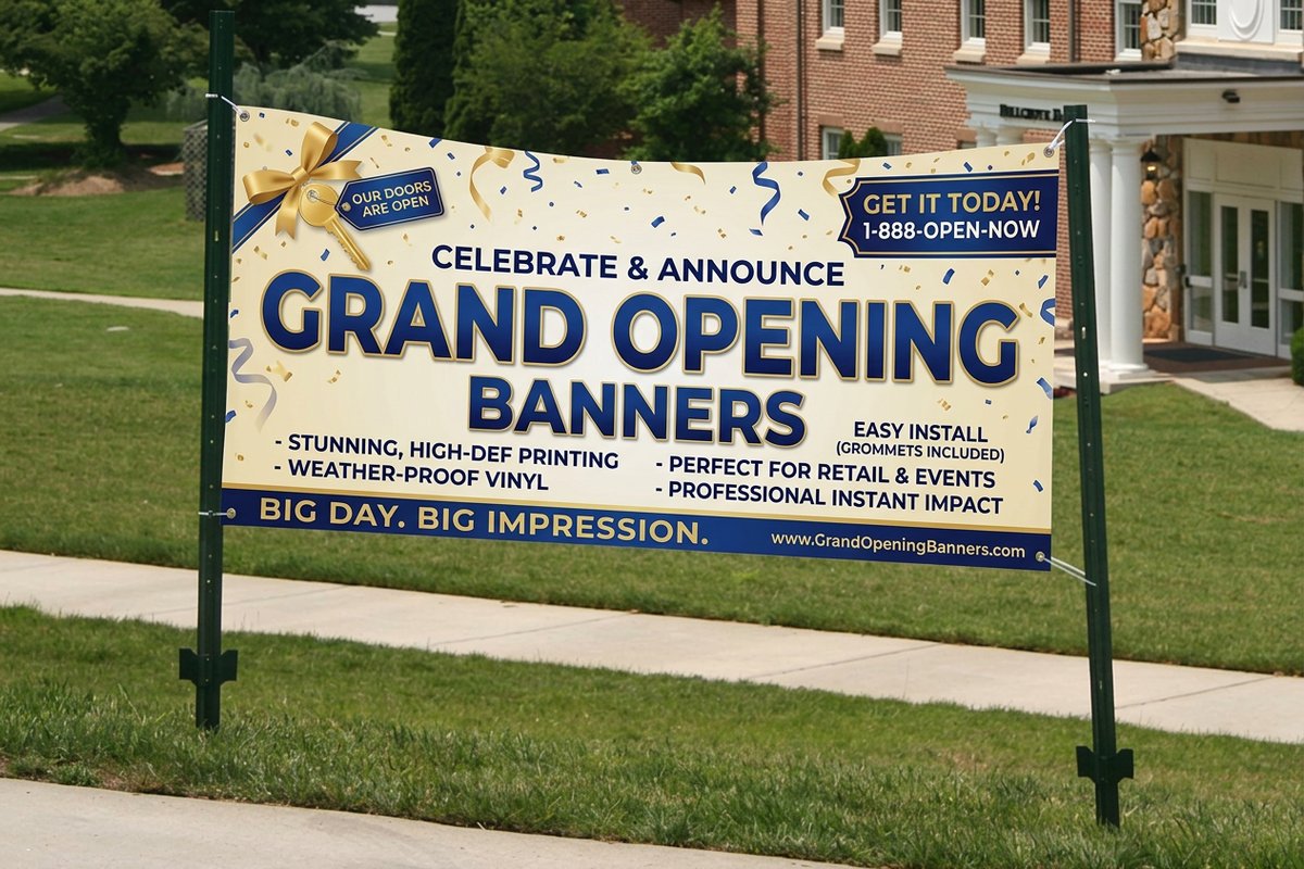 Premium Outdoor Banners Ready
