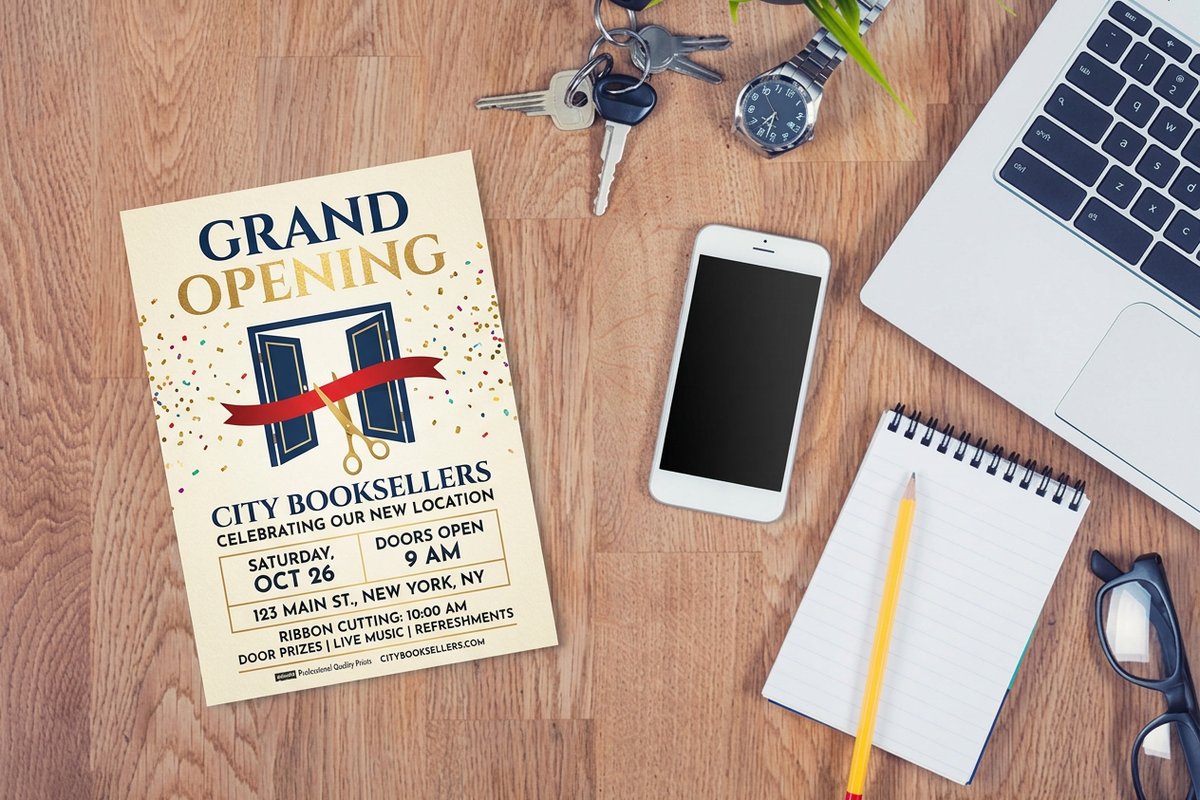 Grand Opening Flyers