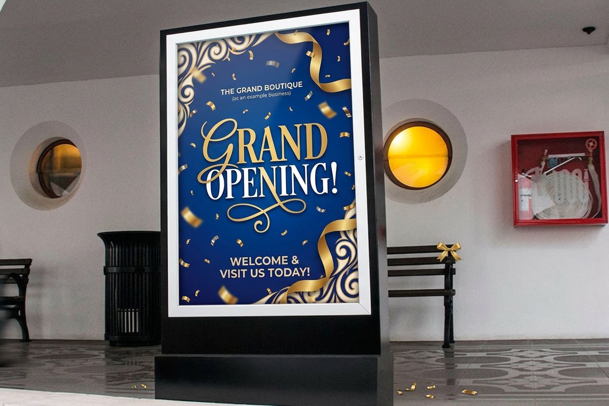 Grand Opening Signs