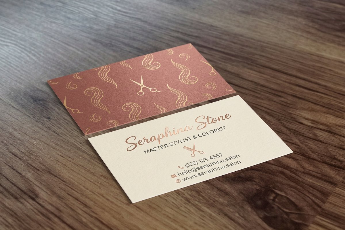 Hair Stylist Business Cards