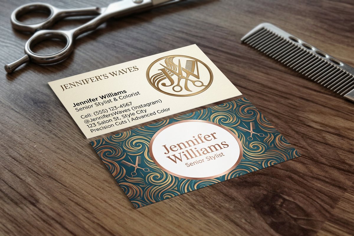 Hair Stylist Business Cards