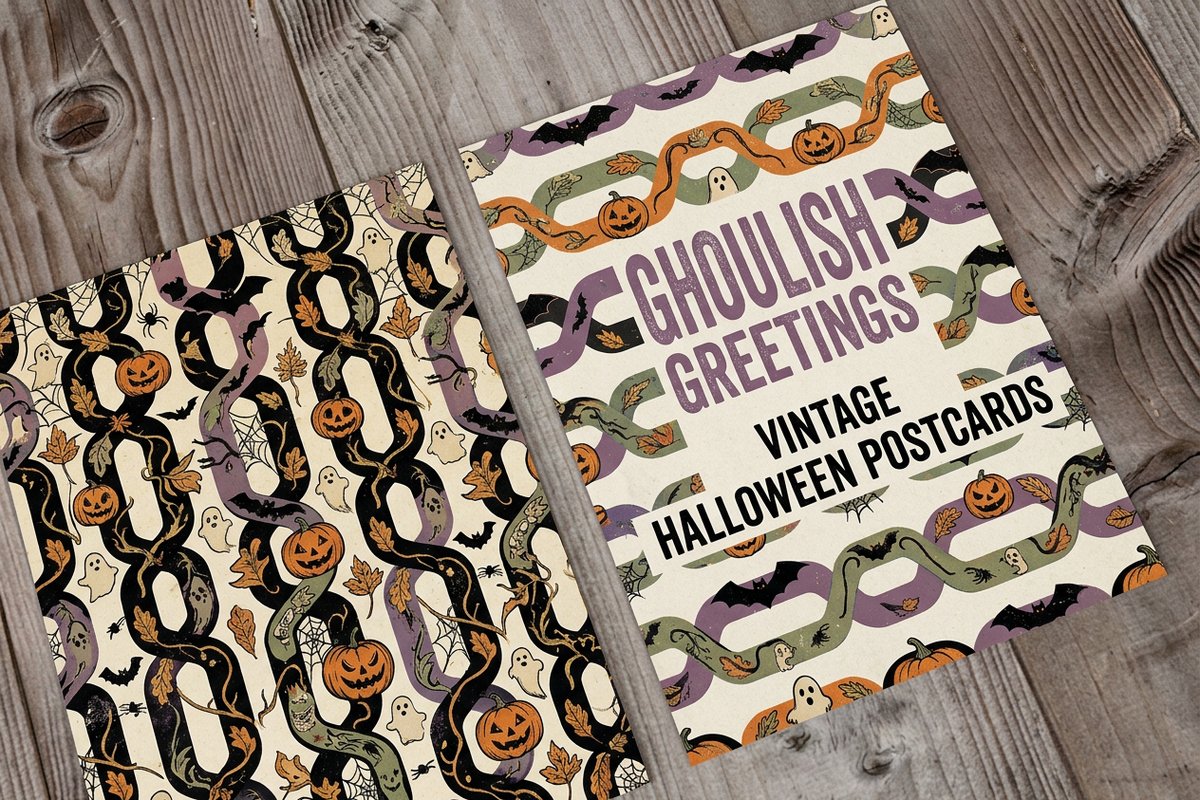 Halloween Postcards