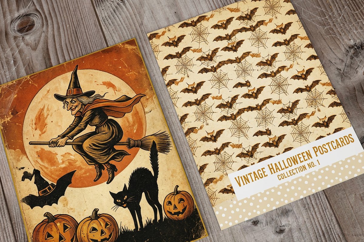 Halloween Postcards