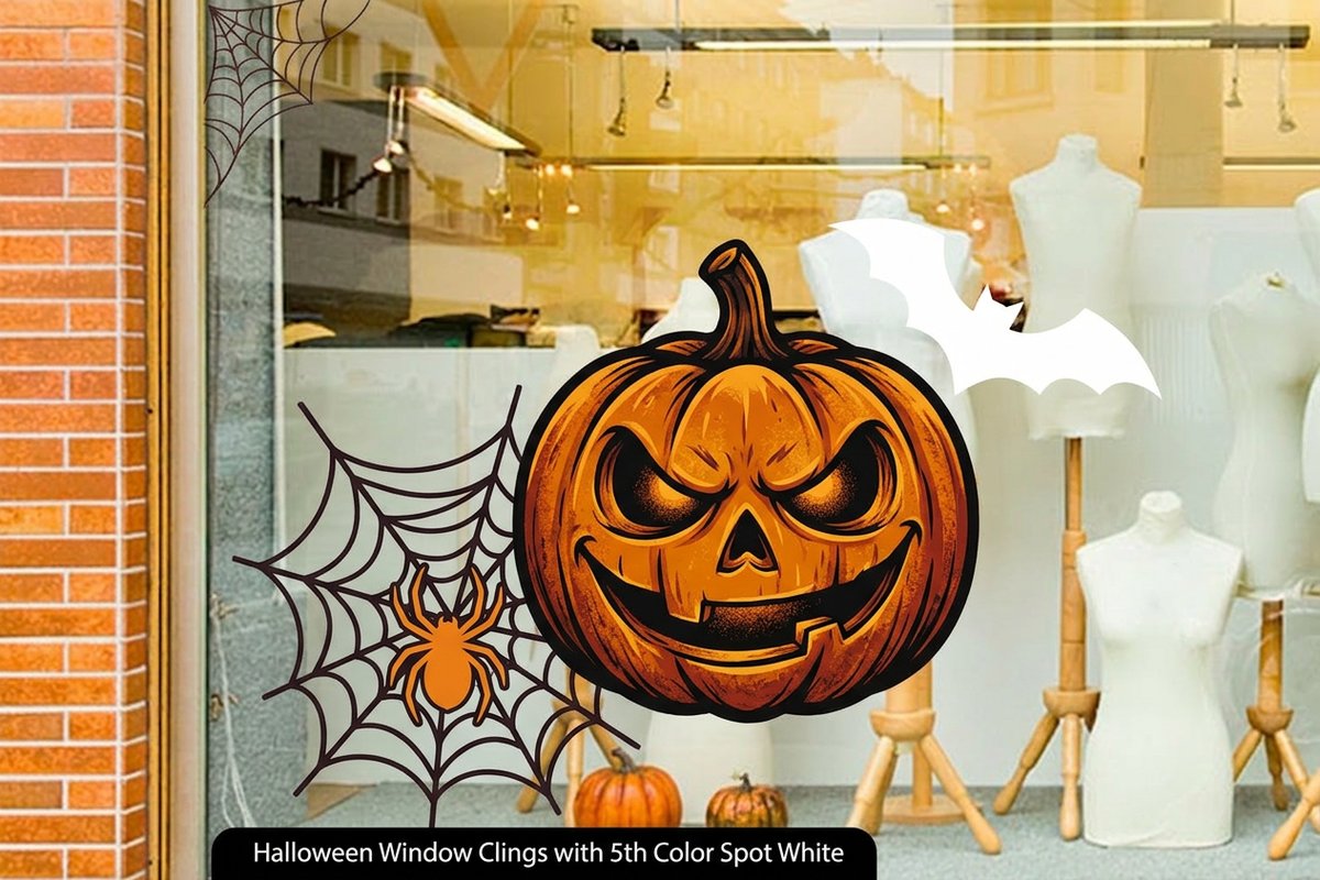 Halloween Window Clings